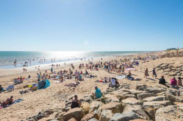 Appart Bord De Mer, 6 Places, Plage, Dune, Parking Gratuit, Rez De Chaussee سا يْليرْ دو ري المظهر الخارجي الصورة